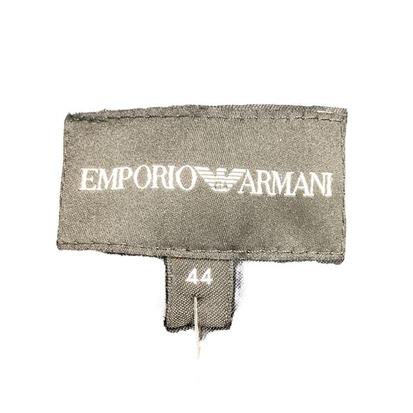 NWT Emporio Armani Women’s Blazer Size10/ M Y2K Angular Button Closure Charcoal - Picture 7 of 9